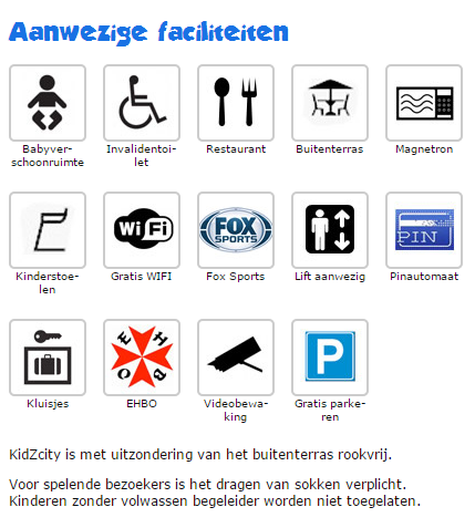 faciliteiten