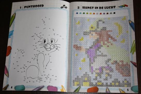 NIEUW: Denksport voor kids!- Logisch kleuren en tekenen (6+) – KiDDoWz